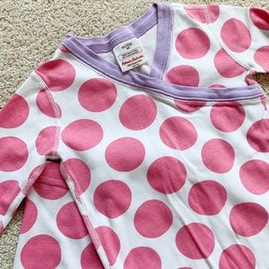 Hanna andersson girls long/sleeve pajama set